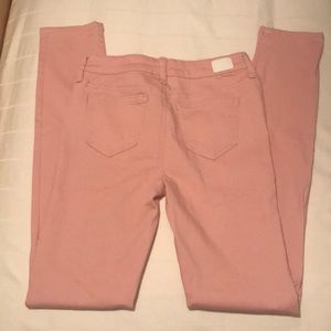 pink jeggings